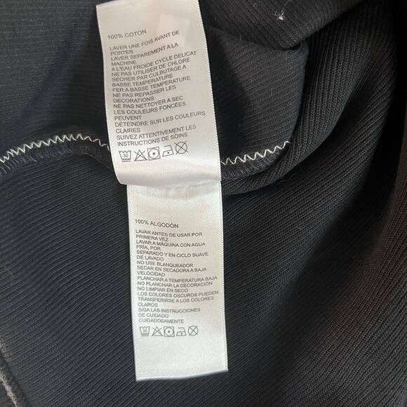 Tommy Bahama Crewneck Cotton Sweatshirt Black Size Large L - Picture 7 of 8